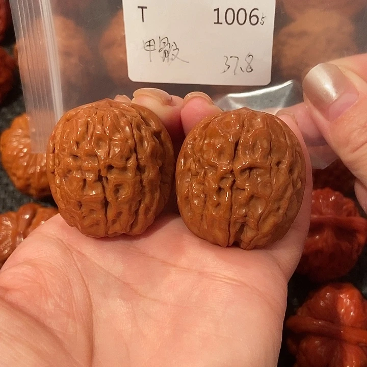 文玩核桃吊坠甲骨文37肚40