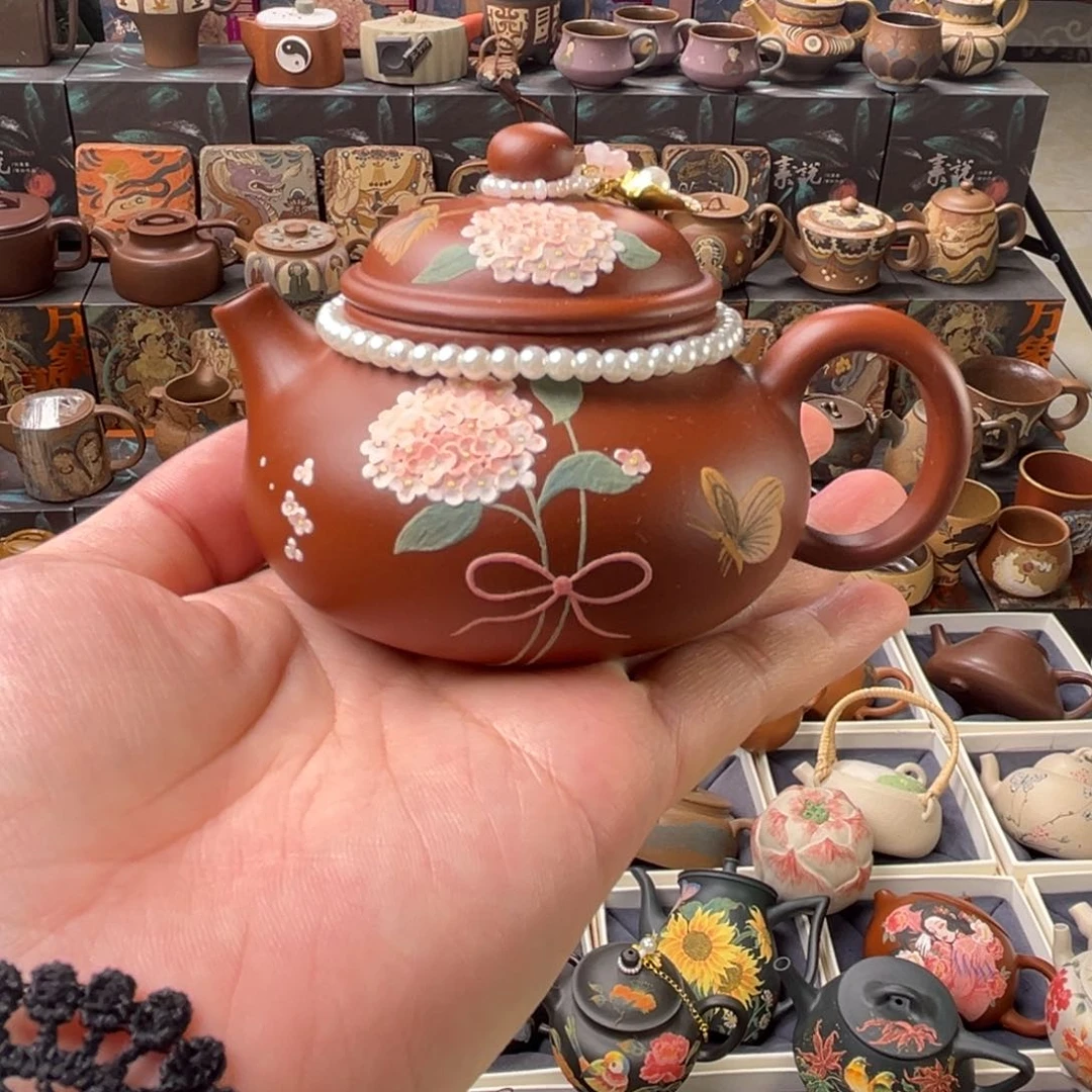 茶壶紫砂140cc原矿精工半手