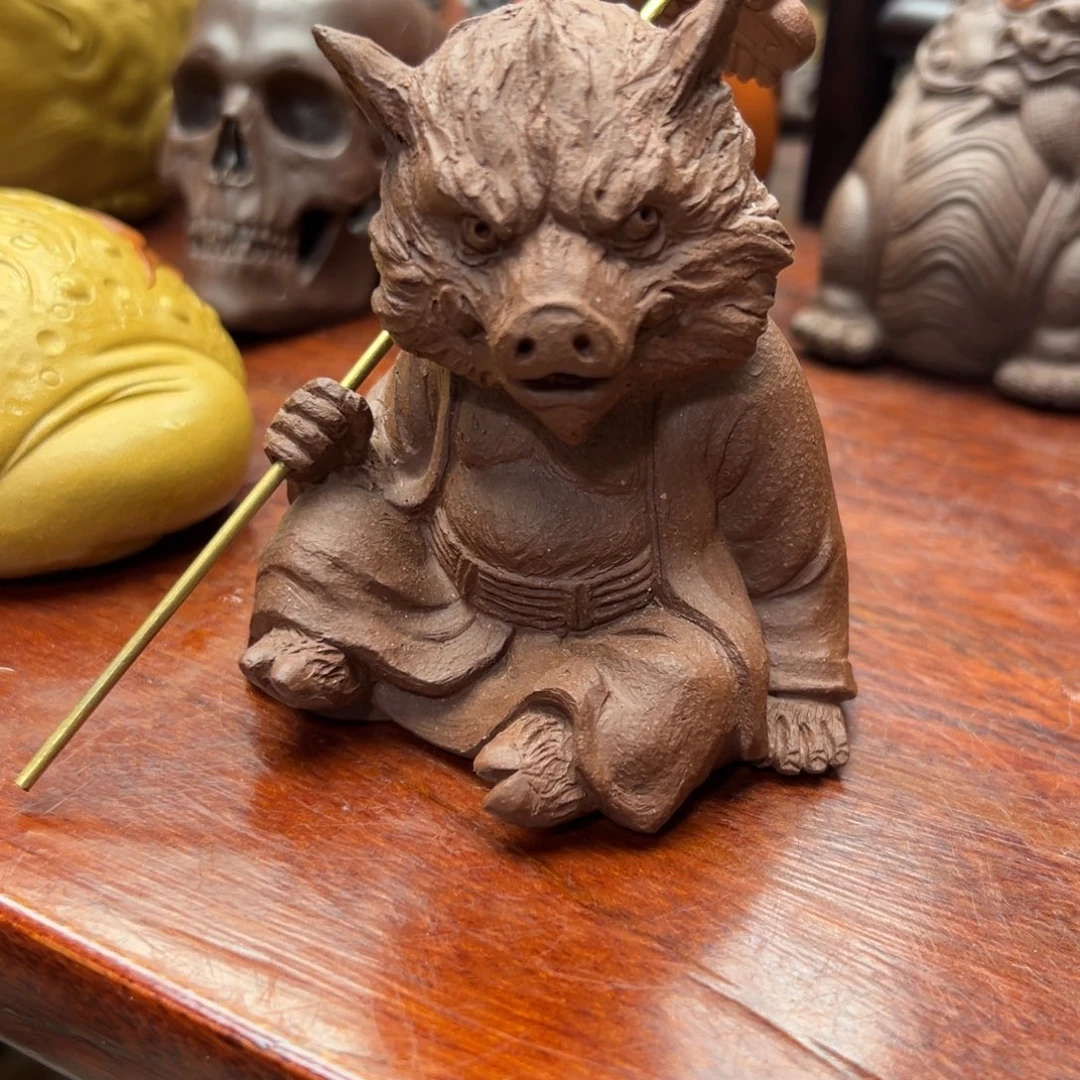 ****️紫砂茶宠八戒紫砂紫砂紫砂紫砂