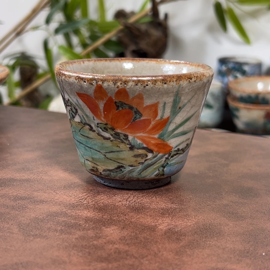 岳***杯子景德镇匠心窑原创手工工艺制作