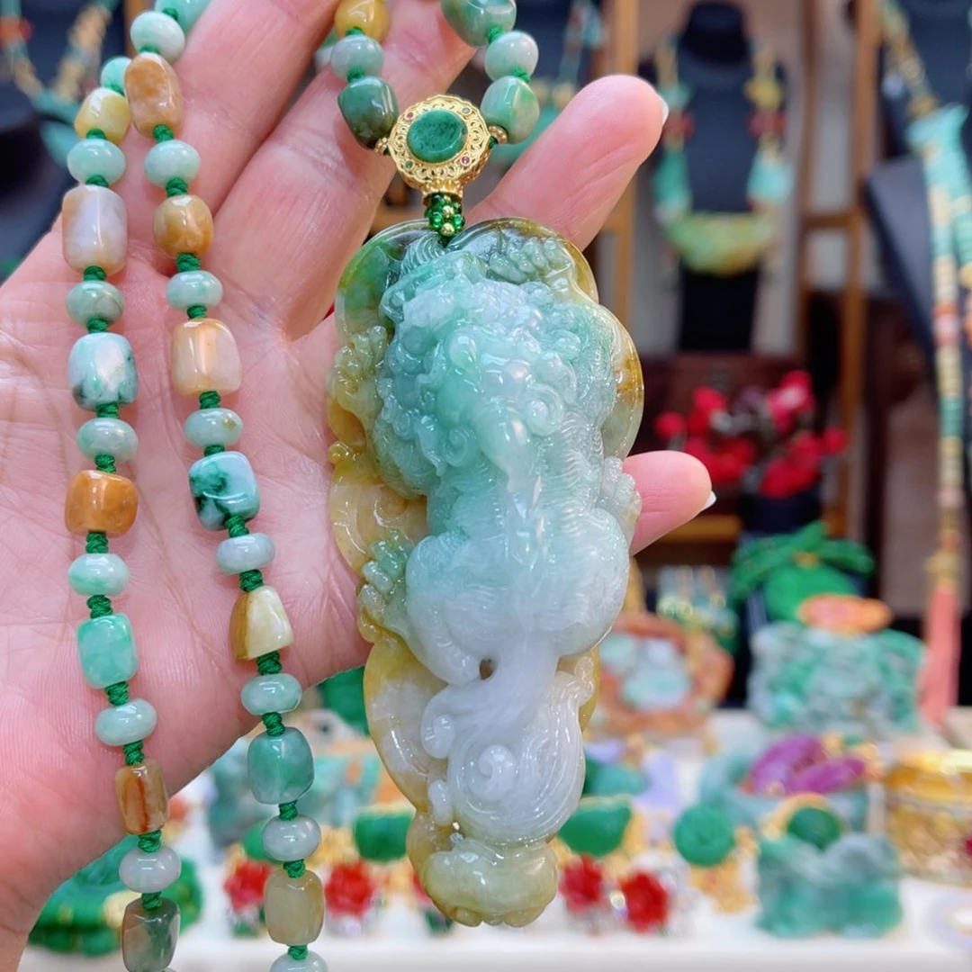 翡翠颈饰合金48小时鉴赏期