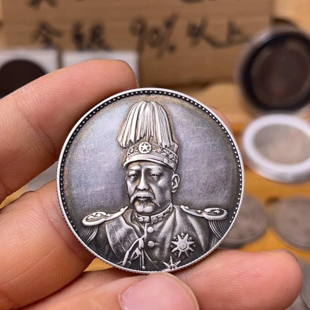 金属现代真银工艺品高帽飞龙