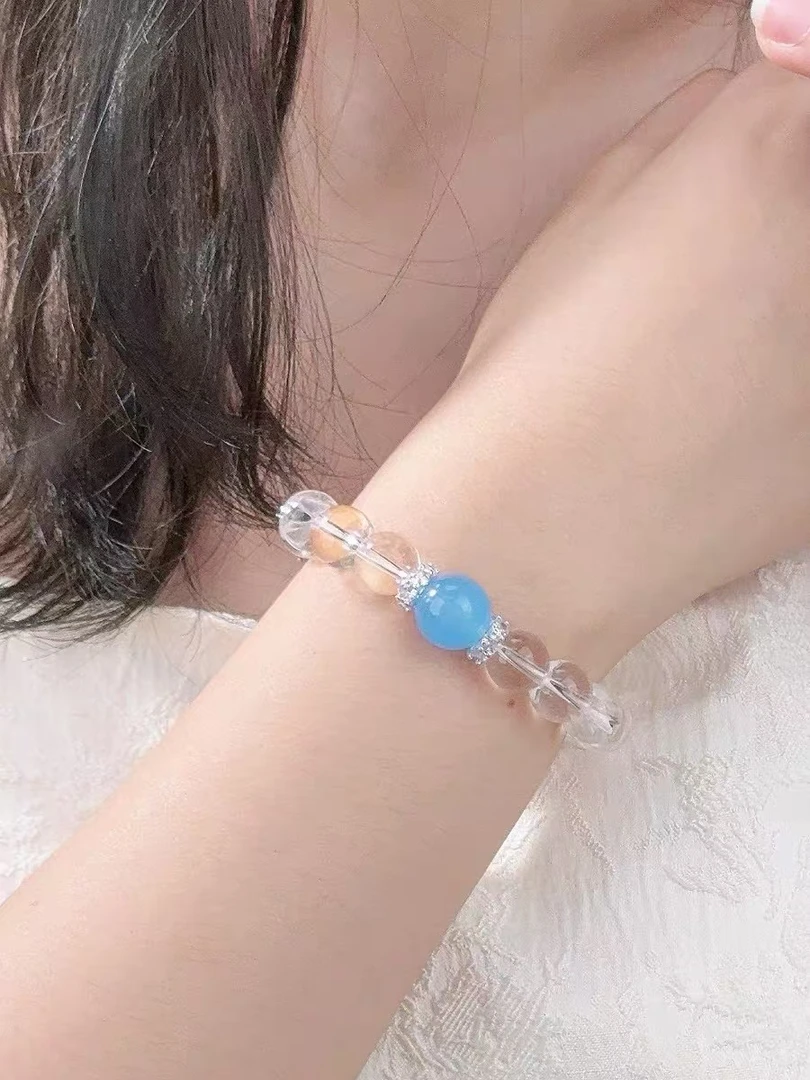 钛钢仿珍珠手链 【直播孤品专拍链接】拍后备注直播时的产品ins