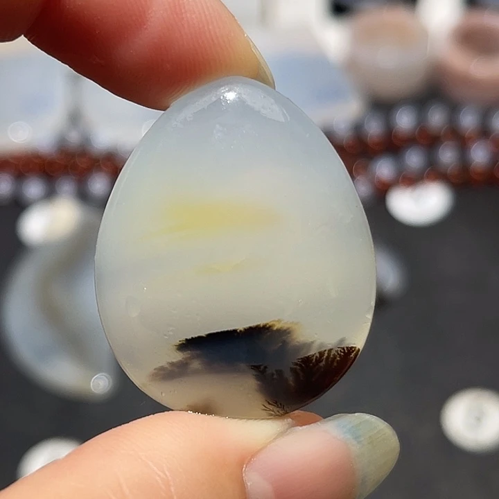 玛瑙/玉髓未镶嵌吊坠(不含链)