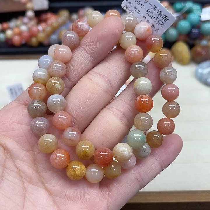 未镶嵌手串硅化珊瑚（珊瑚玉）376