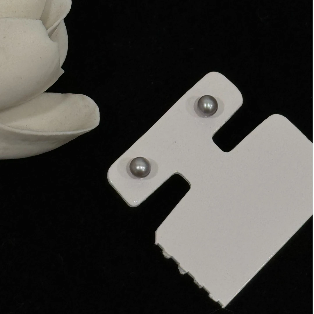 天然淡水珍珠耳钉