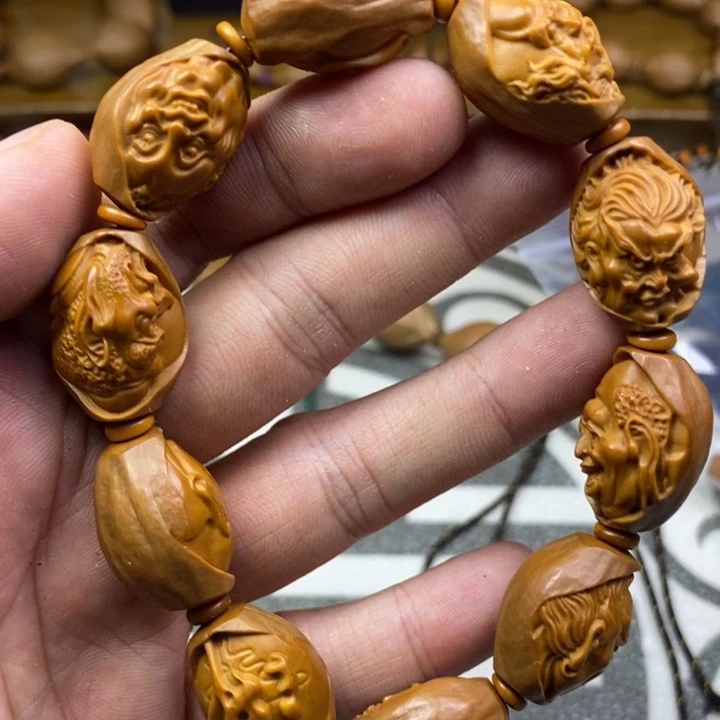 橄榄核手串/手链橄榄核雕工艺手串