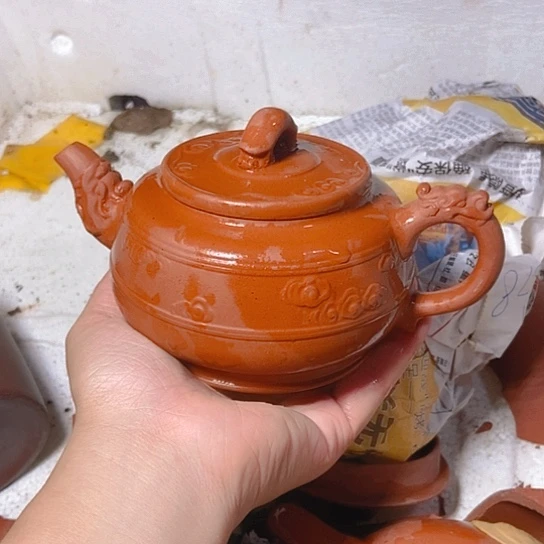 全手工制作宜兴紫砂