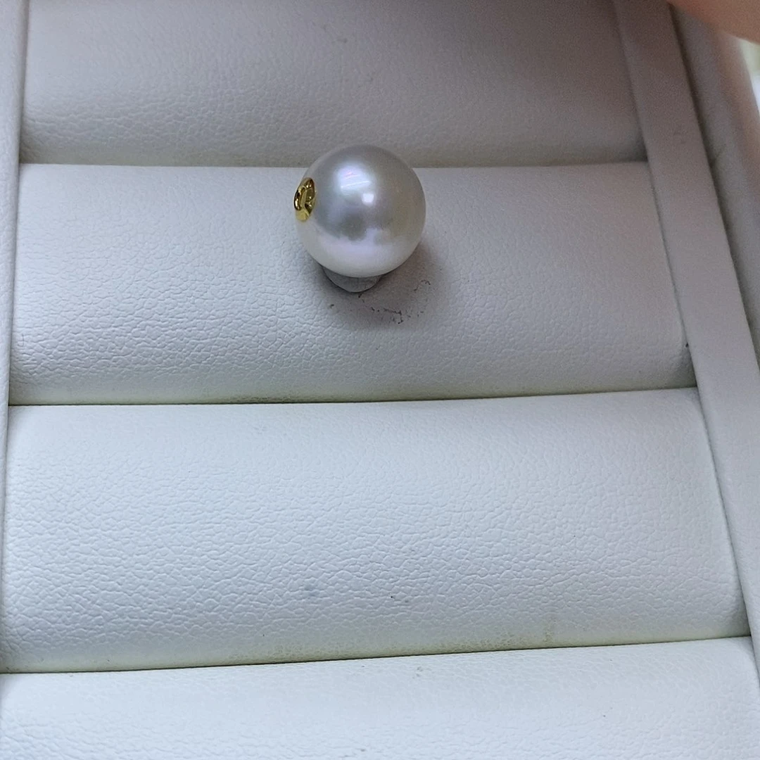 吊坠(不含链)银S925镶嵌淡水珍珠