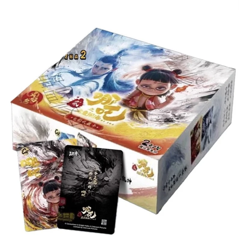 【抓猪】《哪吒魔童闹海》灵焰包 收藏卡牌-盲盒产品 直播代拆cc
