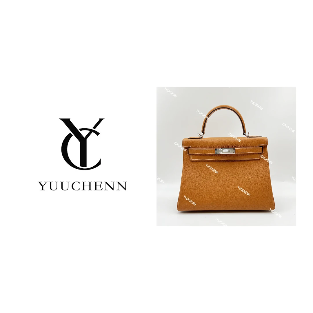 YUUCHENN【半手工定制】28cm原创设计高定真皮包 HH3151