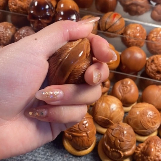 橄榄核吊坠馒头花苞