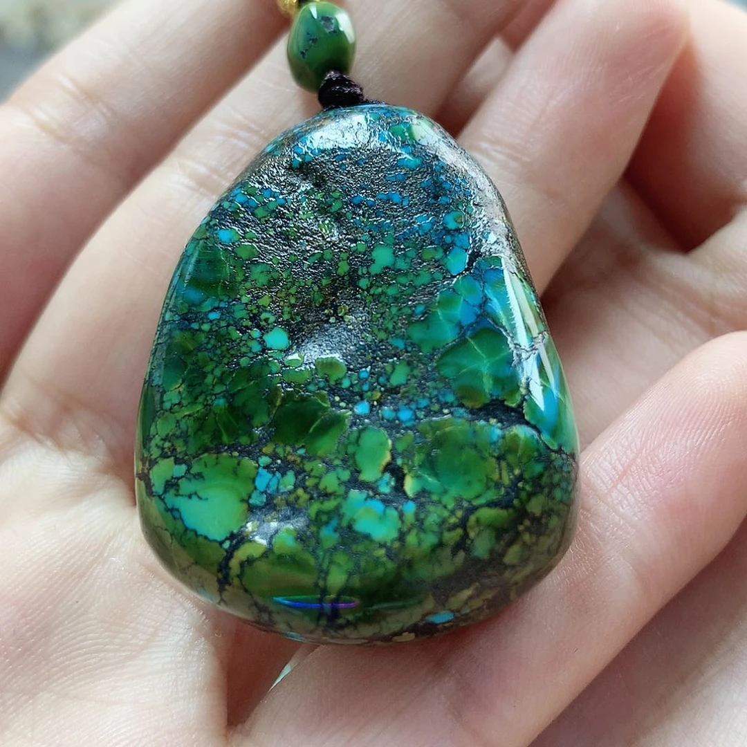 未镶嵌绿松石珠宝奇石