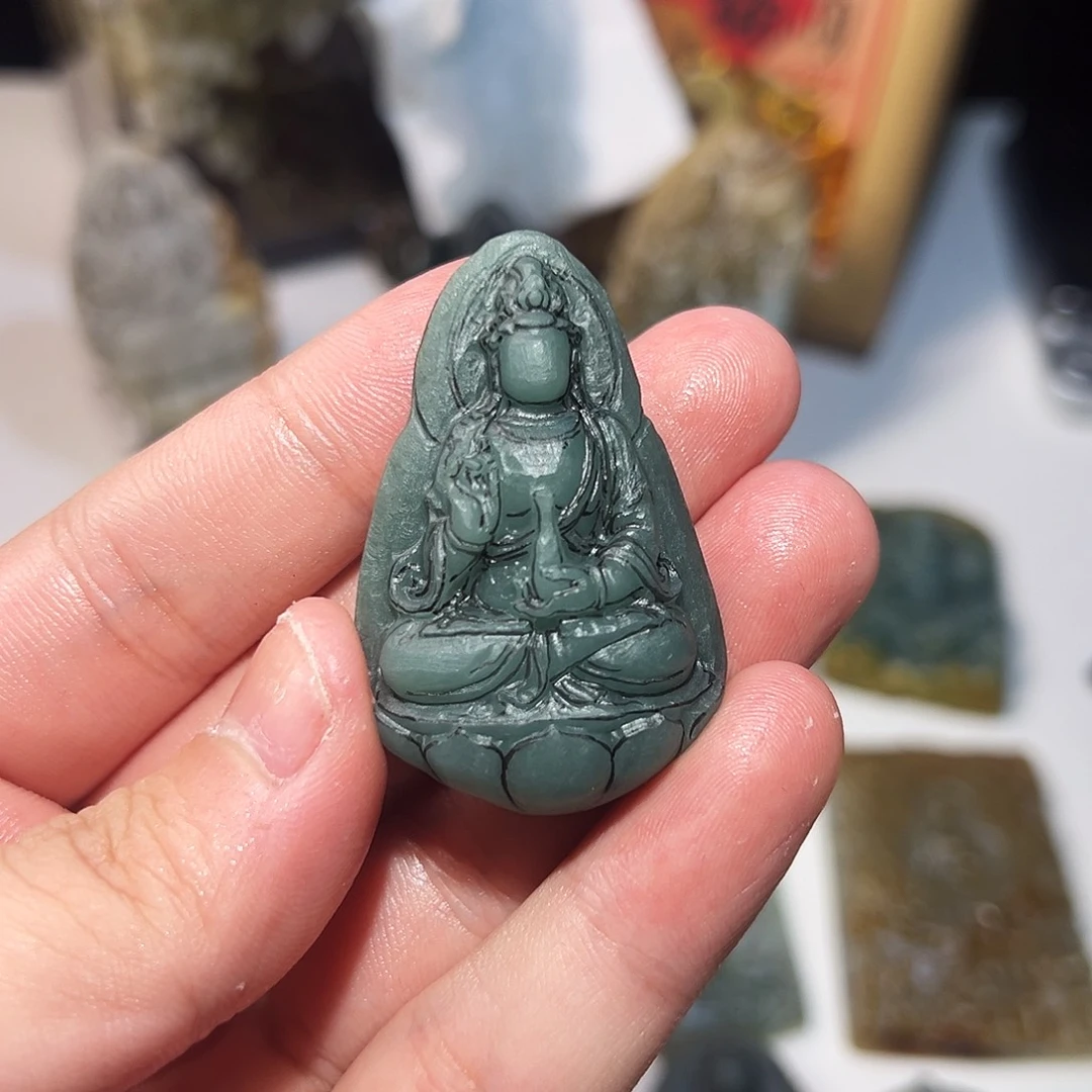 定制翡翠未镶嵌付**符