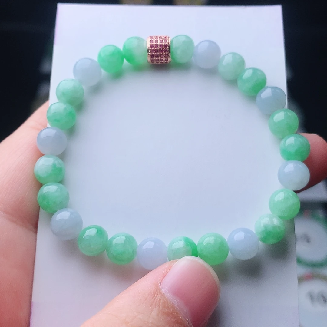 翡翠未镶嵌手链翡翠