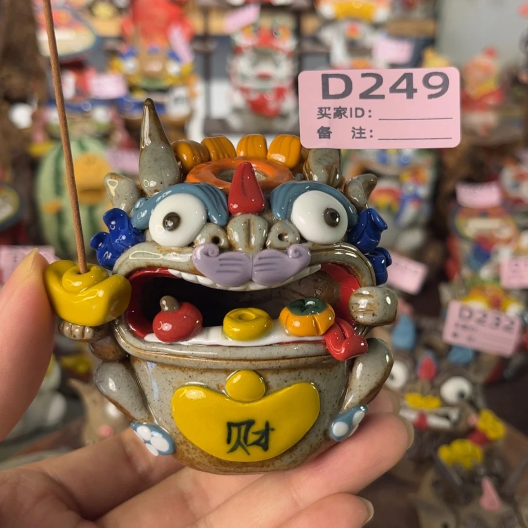 泥塑纯手工茶宠摆件