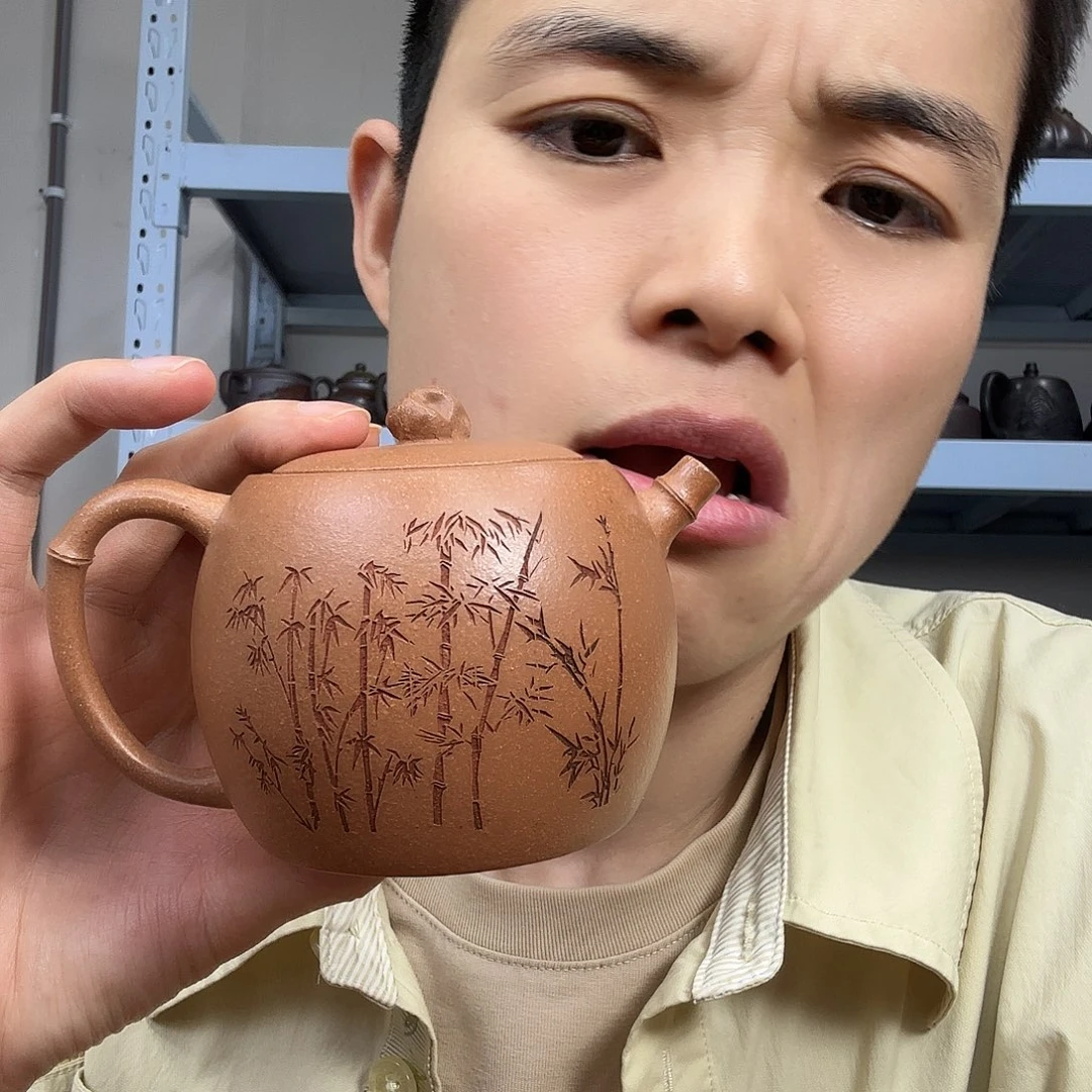 紫砂茶壶民间手艺人全手工制作