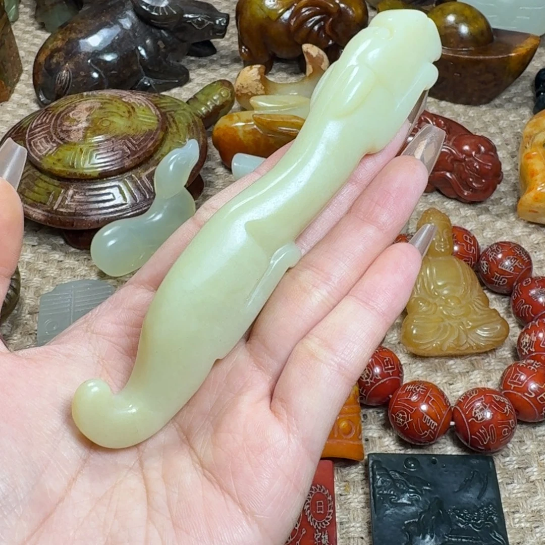 白玉菩提吊坠挂件