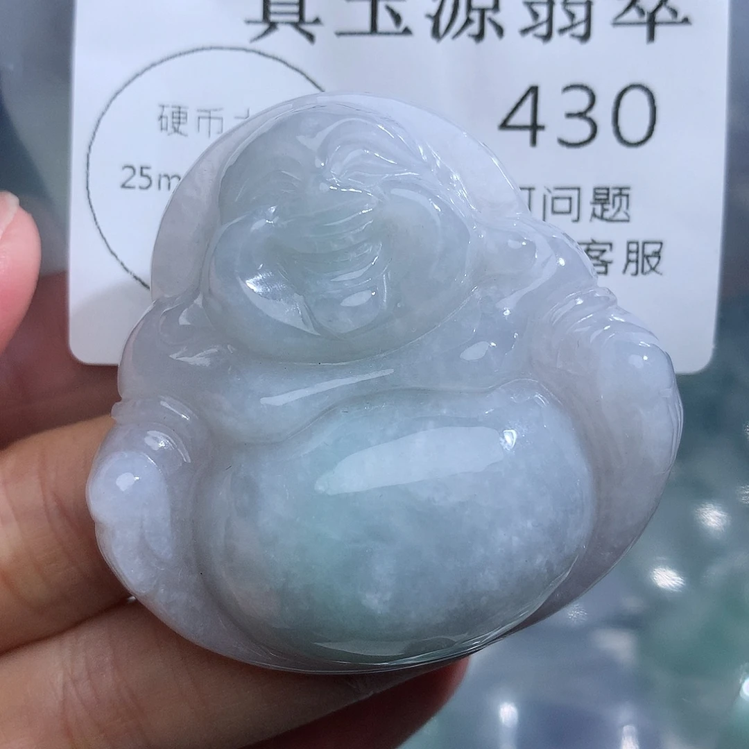 翡翠未镶嵌颈饰430