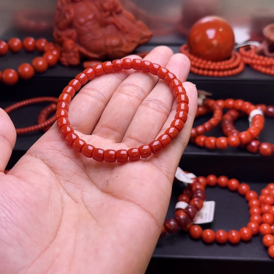 南红玛瑙未镶嵌南红手串