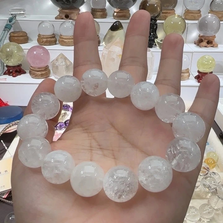 未镶嵌手链水晶白阿塞