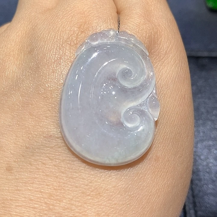 翡翠未镶嵌颈饰翡翠挂件