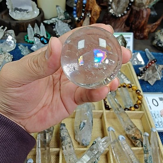 水晶未镶嵌大型摆件（非配饰）水晶球