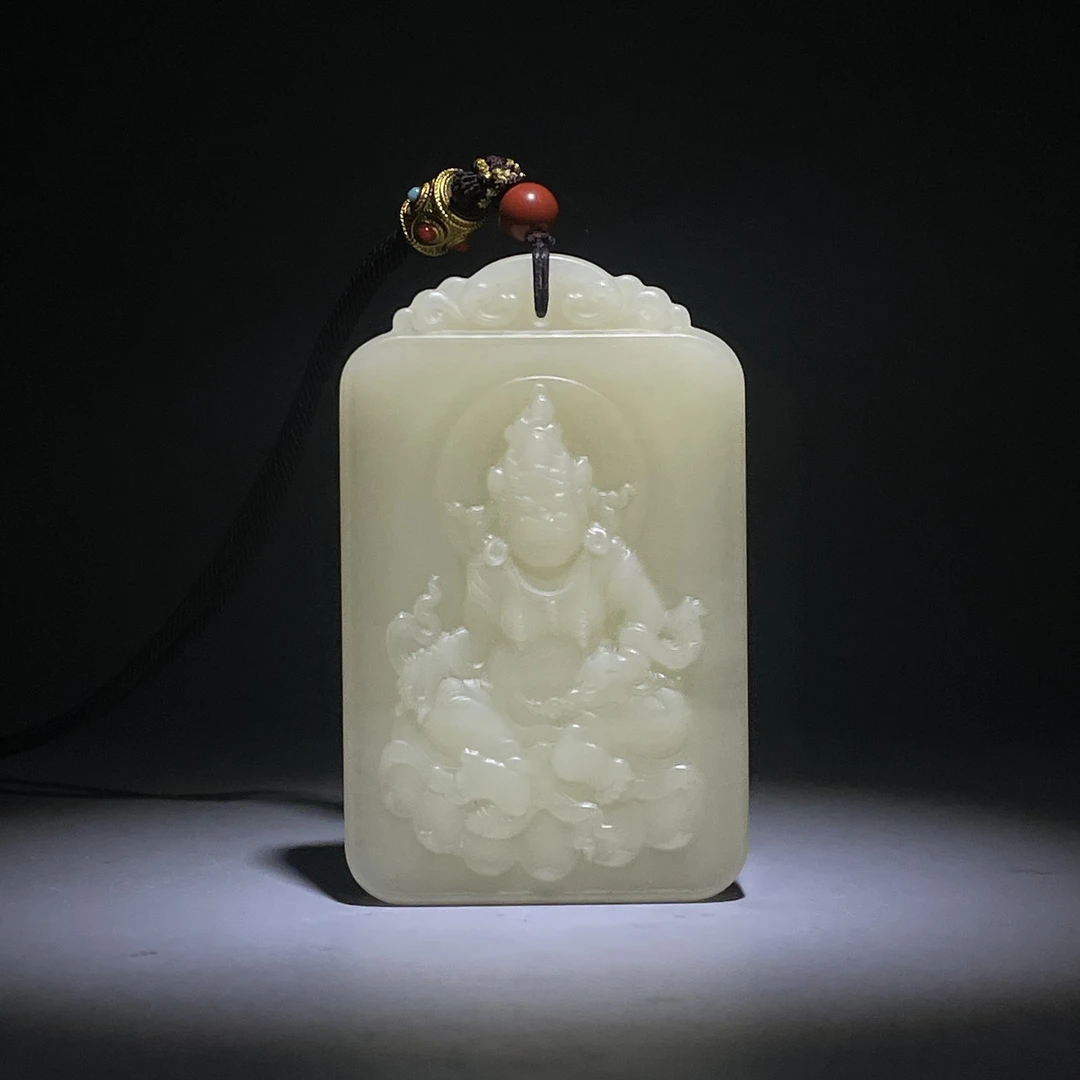 20世纪-黄玉财神挂件2504260015