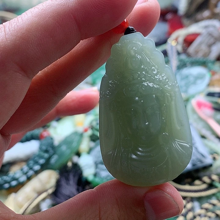 未镶嵌和田玉挂件流**空