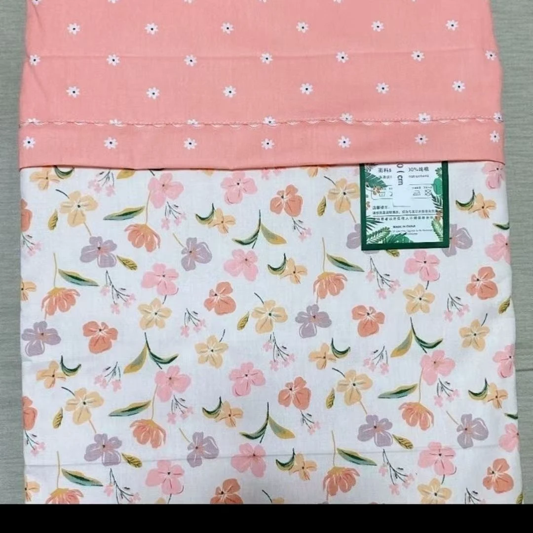 【粉色花园】160*210纯棉被套斜纹单人亲肤透气柔软