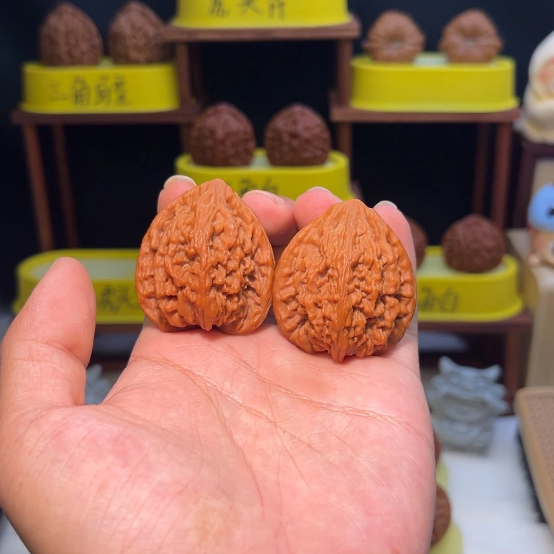 吊坠文玩核桃【老孙家】全品41虎头王