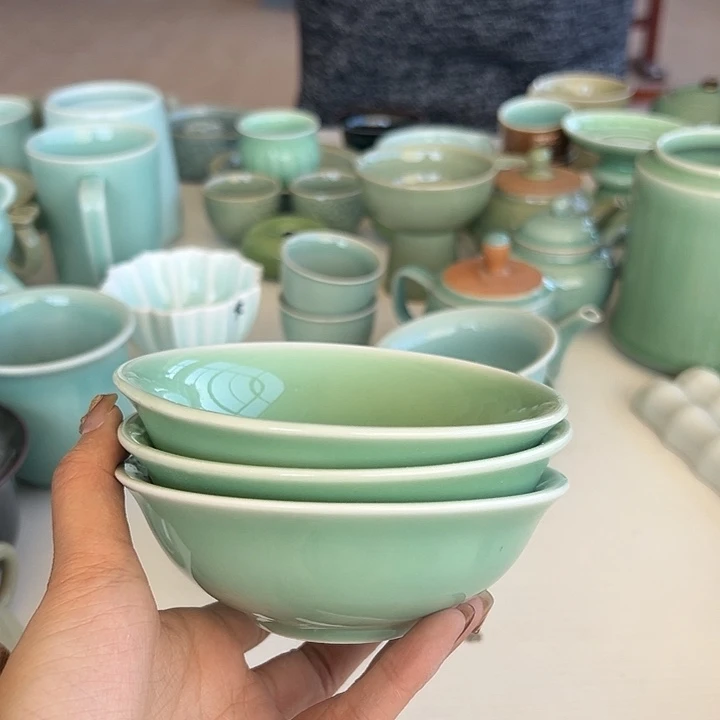 小米茶器龙泉青瓷