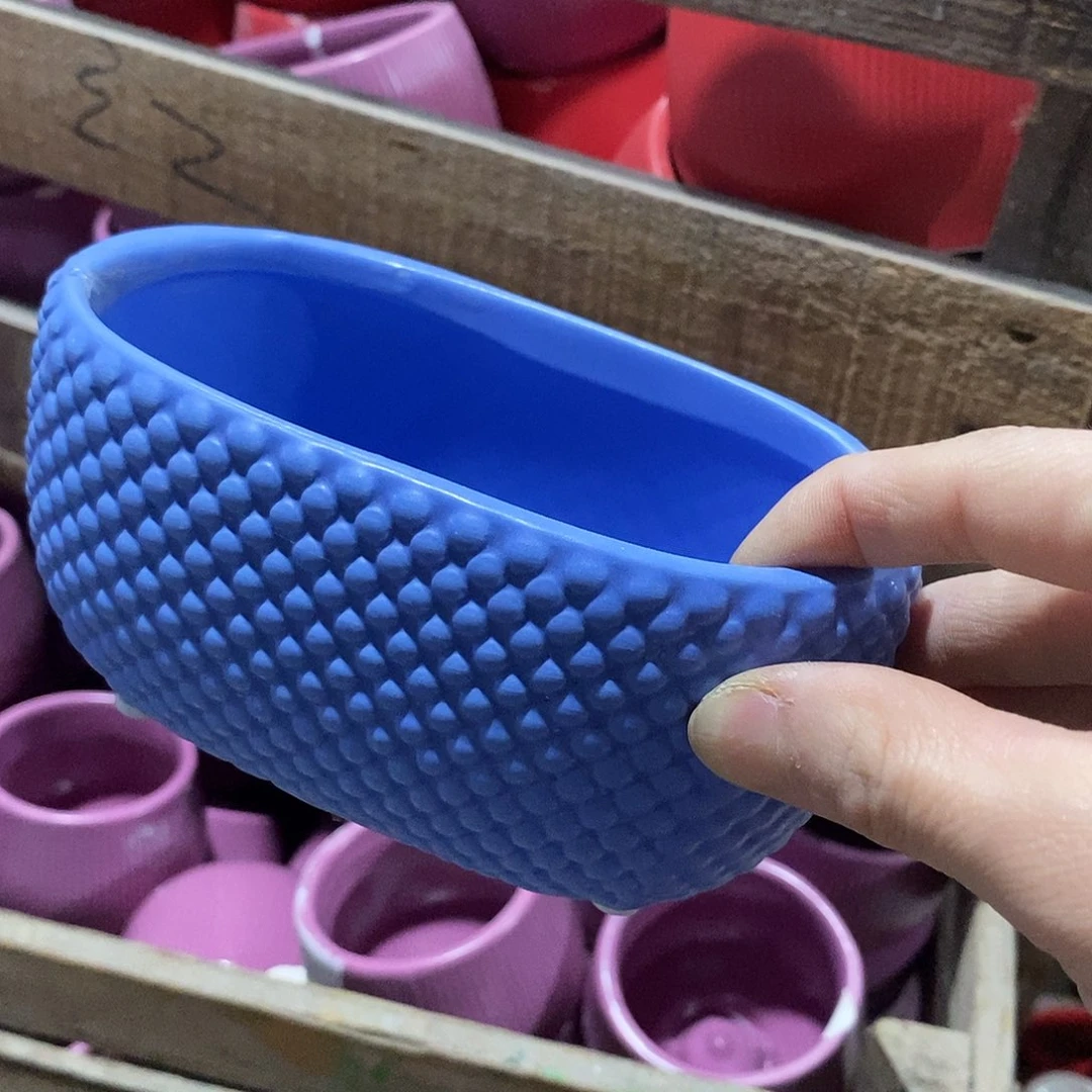 陶杯子陶盆有孔 瑕疵介意勿拍