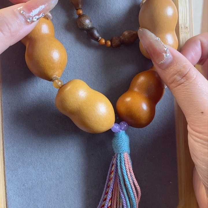 潮*葫芦手串老皮手持