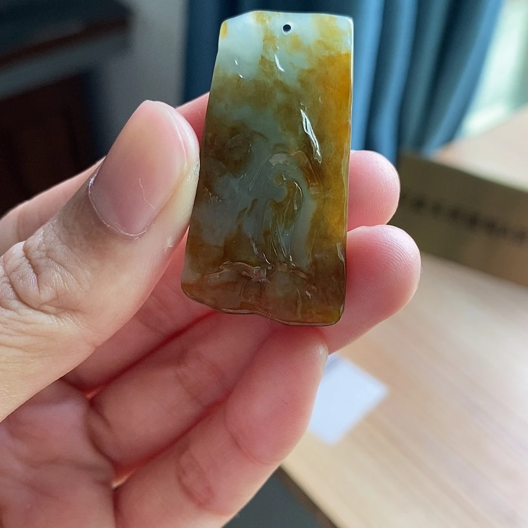【闪购商品】颈饰未镶嵌翡翠天然缅甸A货翡翠