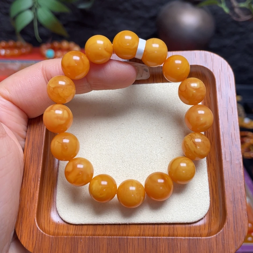 蜜蜡未镶嵌手链手串