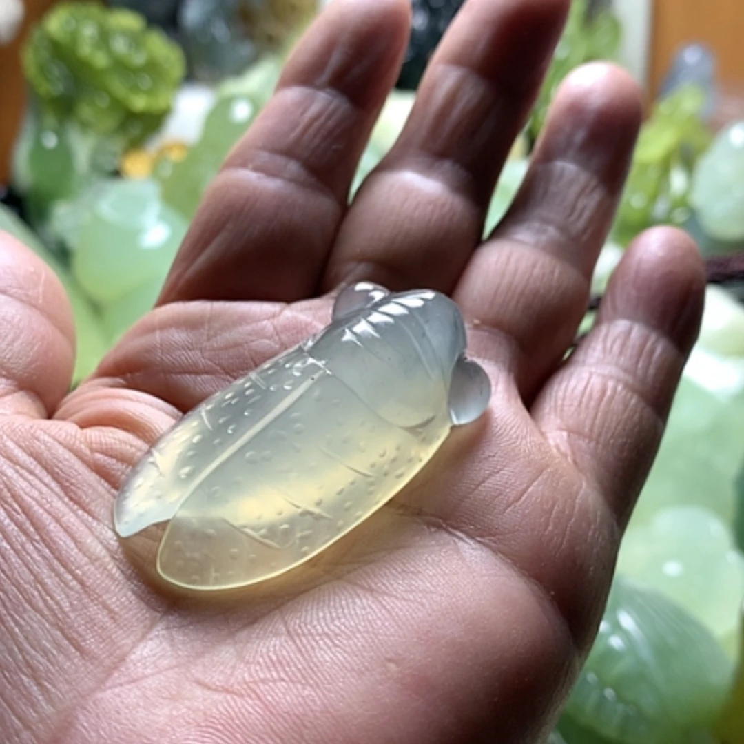 【闪购商品】合金蛇纹石玉颈饰