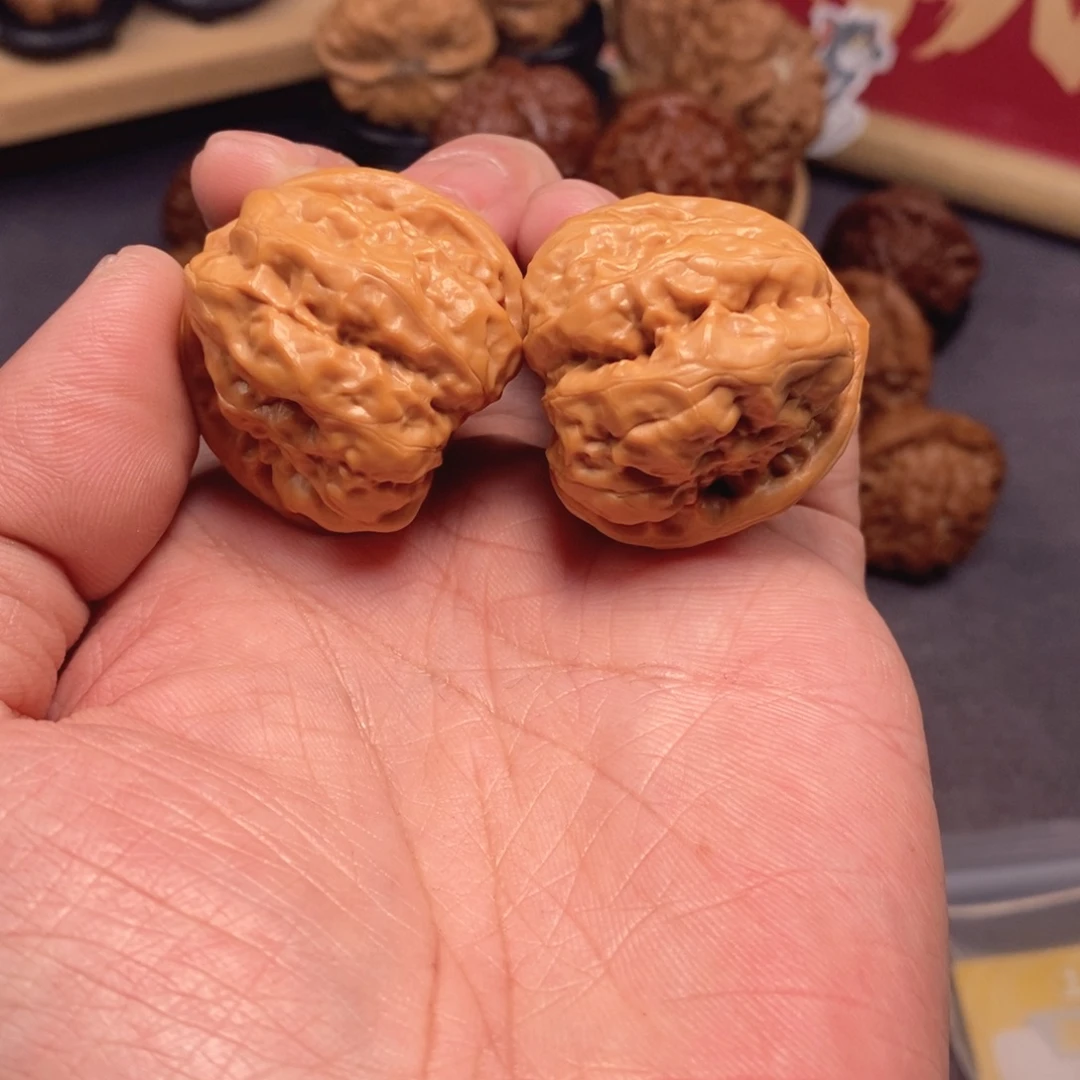 文玩核桃把件装13必备系列36尺蛤蟆头