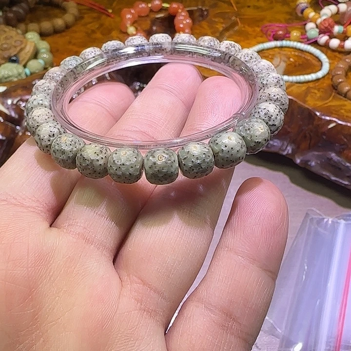 星月菩提手串卷王文玩闪拍--