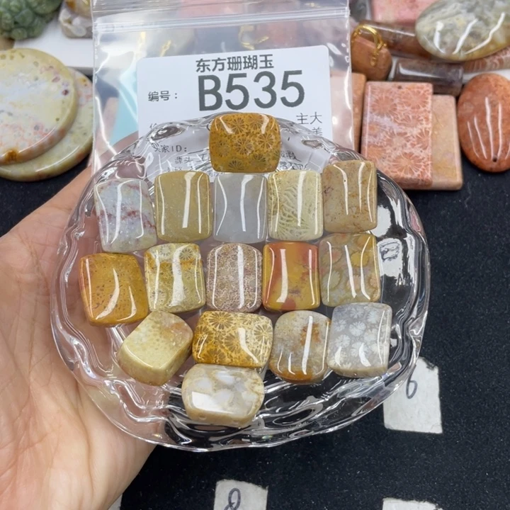 硅化珊瑚（珊瑚玉）颈饰合金鱼