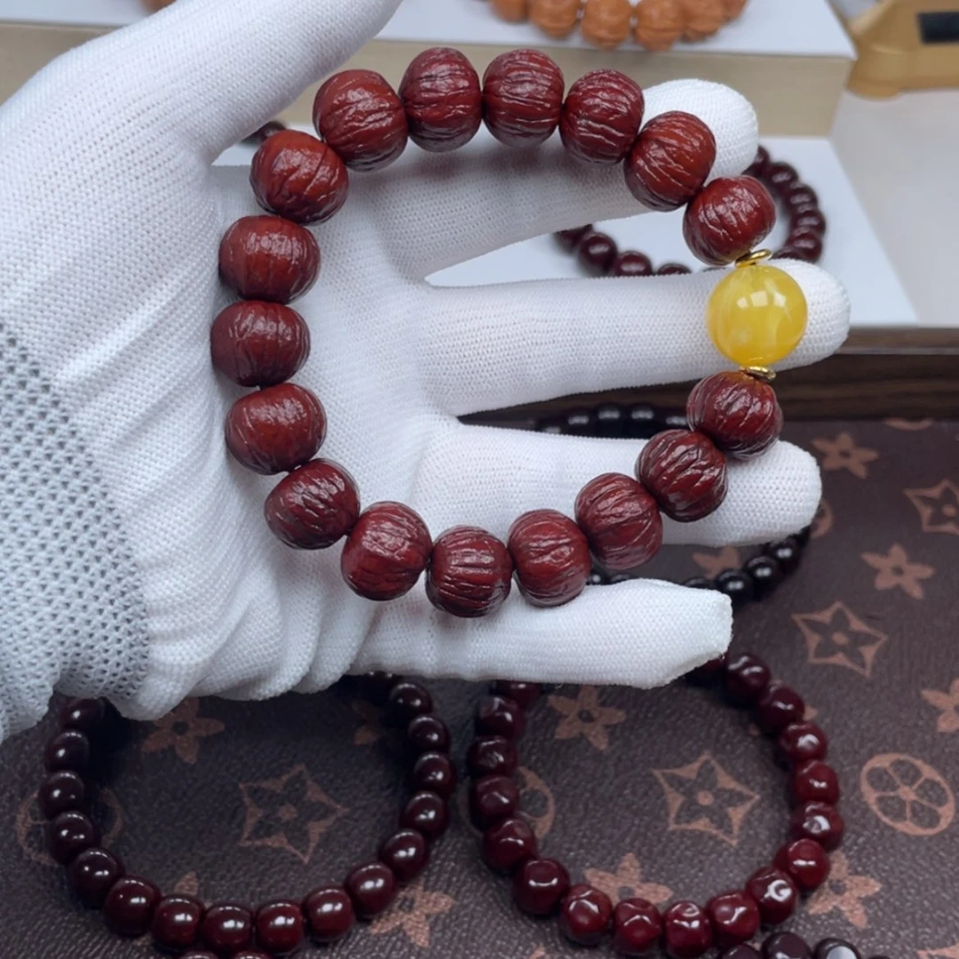 【闪购商品】核桃手串/手链凤羽不退不换不退不换