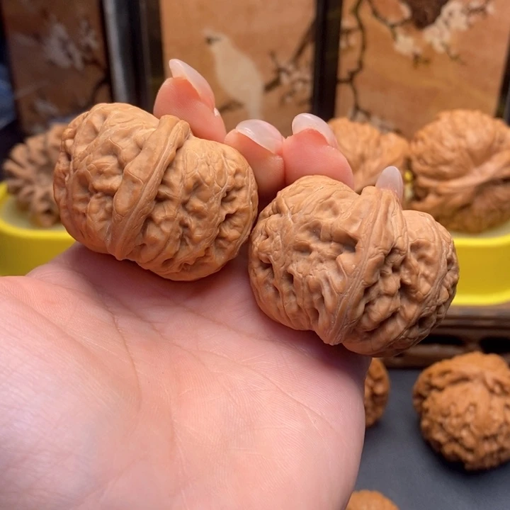 把件文玩核桃264平谷元宝42全品