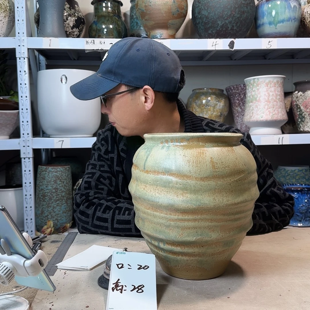 20@28 紫砂花盆尺寸