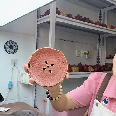 紫砂茶案储水壶承壶承