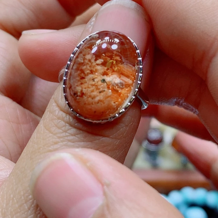 水晶戒指未镶嵌水晶