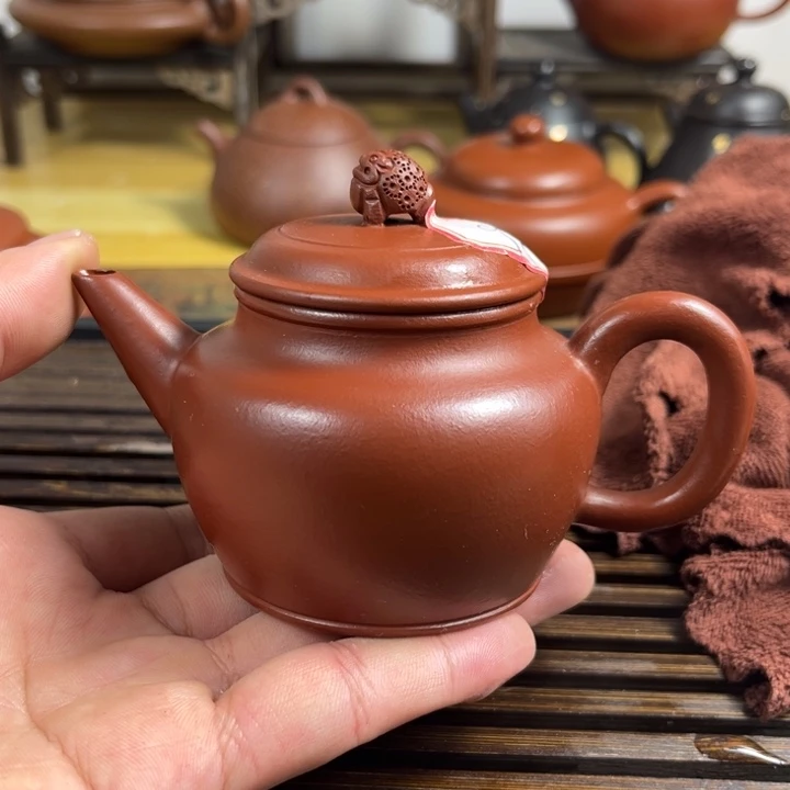 原矿紫砂半手工制作