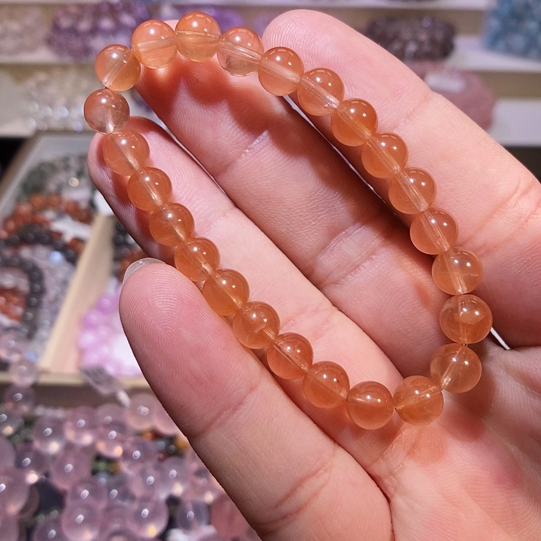 水晶手链未镶嵌红兔毛7mm