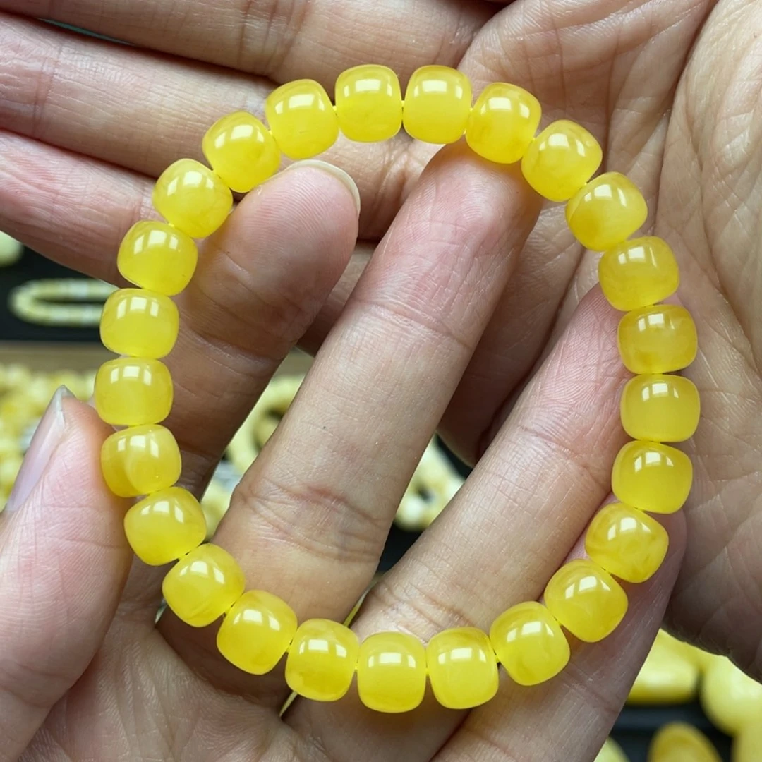 琥珀裸石未镶嵌琥珀蜜蜡