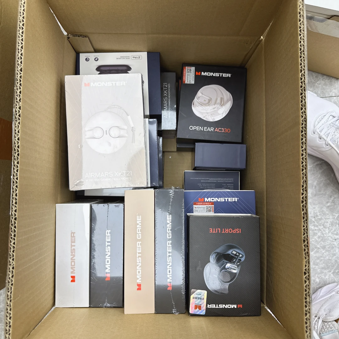 未拆封 MONSTER/魔声 直播展示样品魔声系列耳机全家桶