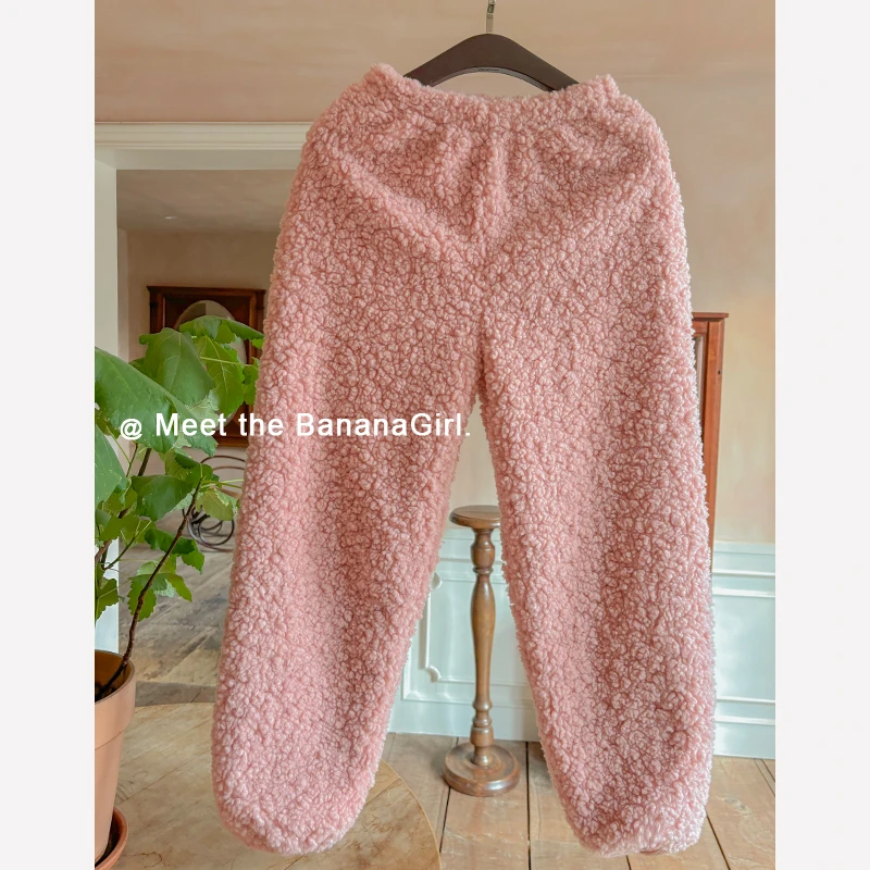 Bananagirl极寒睡衣女秋冬季睡裤环蓄温速暖大码家居服可外穿
